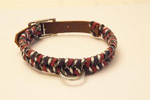 Leather Paracord Collar