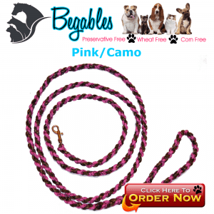 Pink/Camo leash